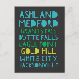 Södra Oregon Vykort