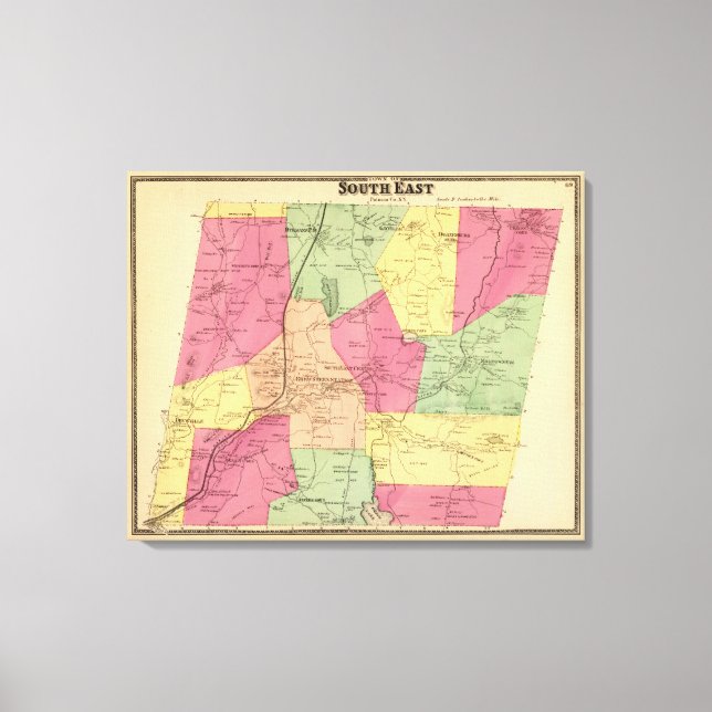 Södra Öster, Town Canvastryck (Framsida)