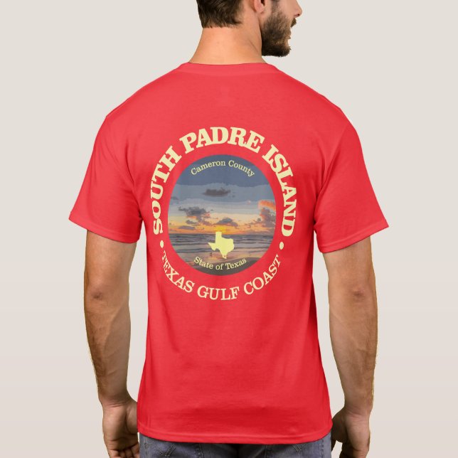 Södra Padre Island (C) T Shirt (Baksida)
