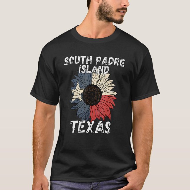 Södra Padre Island Souvenirs T Shirt (Framsida)