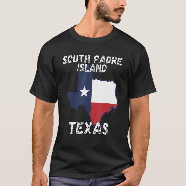 Södra Padre Island Souvenirs T Shirt (Framsida)