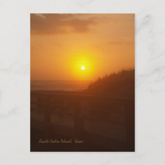 Södra Padre Island-vykort Vykort