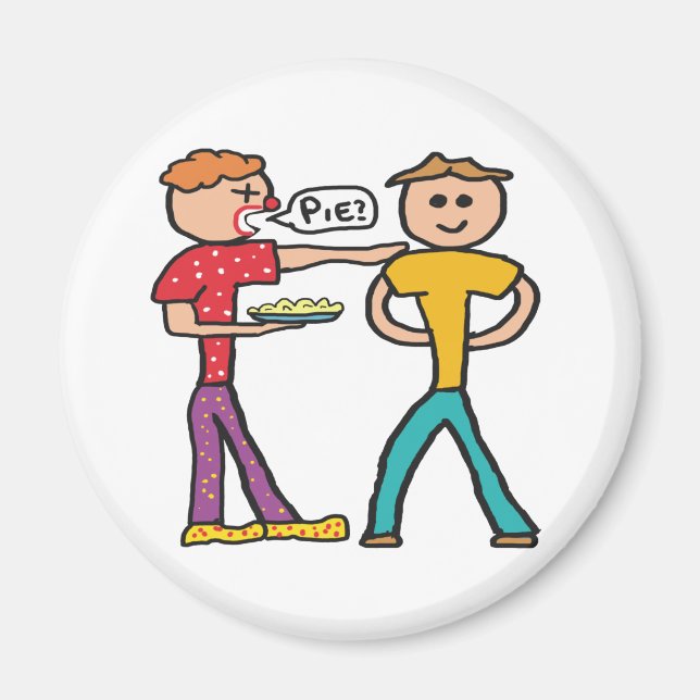 Södra Paj i Ansikte Magnet (Framsidan)