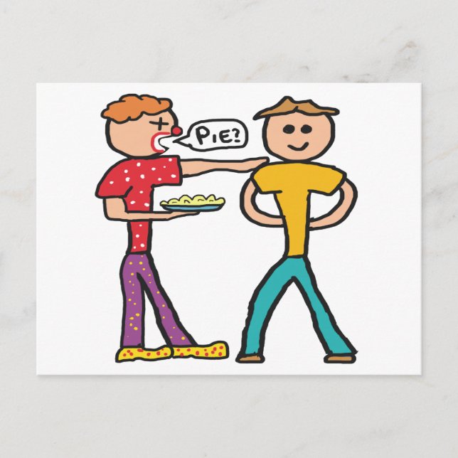 Södra Paj i Ansikte Vykort (Framsida)