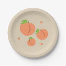 Södra Peach Emoji - sommarplatta i Party