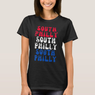 Södra Phillly City Brotherly Kärlek Patriotic Phil T Shirt