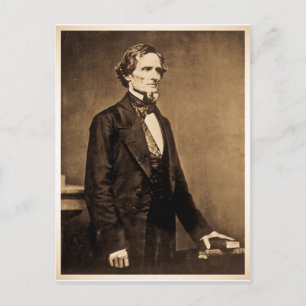 Södra presidenten Jefferson Davis Vykort