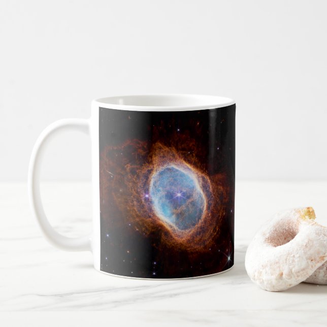 Södra Ring Nebula Kaffemugg (Med munk)