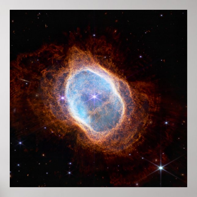 Södra Ring Nebula Poster (Framsidan)