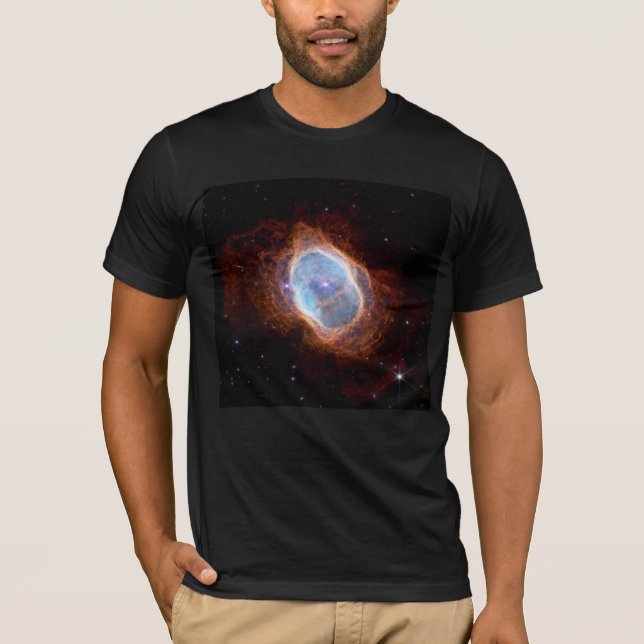 Södra Ring Nebula Space James Webb Telescope T Shirt (Framsida)