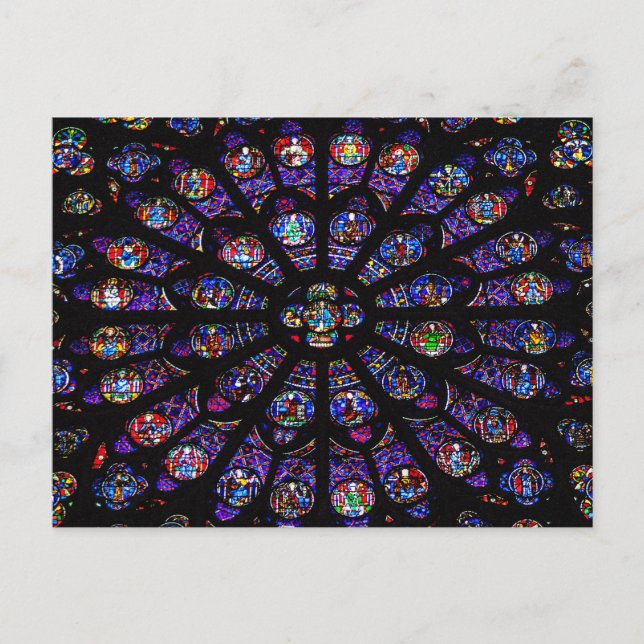 Södra Ro i Notre Dame-katedralen Vykort (Framsida)