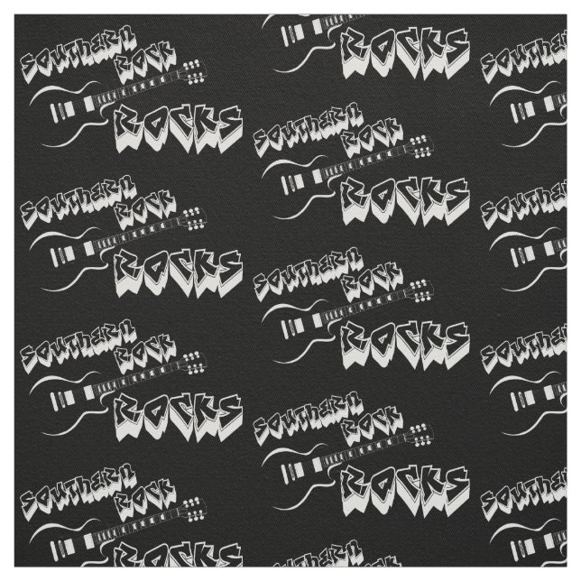 Södra rock musik tyg (Provkarta)