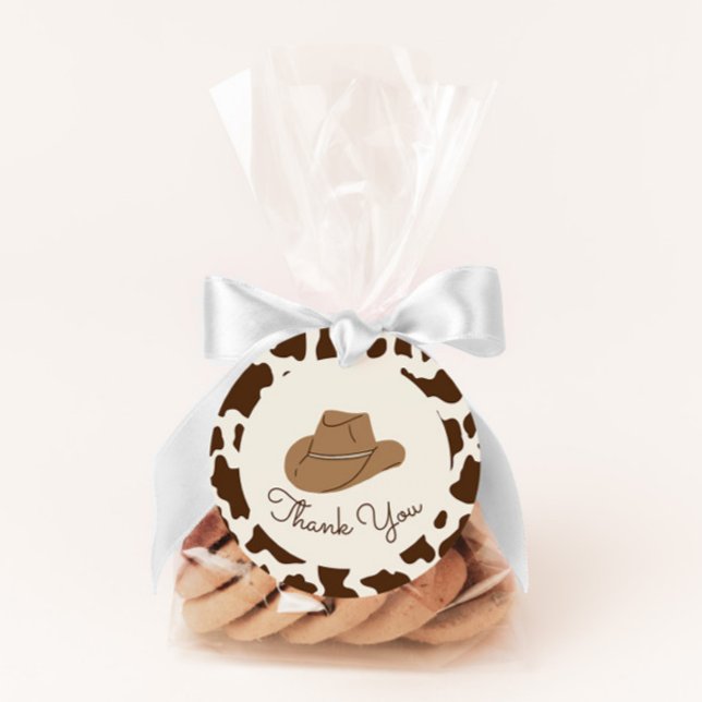 Södra Rodeo-Neutralten Cowboy Birthday Gift-Märkre Gåvor Etiketter (Skapare uppladdad)