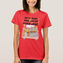 Södra Sass Rosa Lastbil & Fall Harvest T-shirt