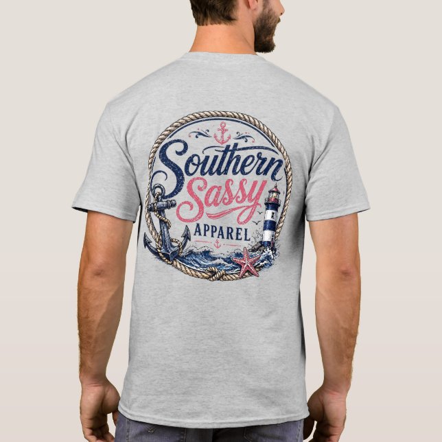 Södra Sassy Kläder T Shirt (Baksida)