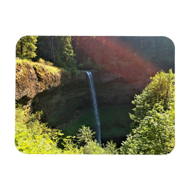 Södra Silver-Falls, Oregon Magnet (Horisontell)