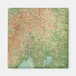 Södra Skandinavien och Danmark Magnet