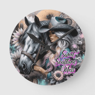 Södra södra  rund klocka