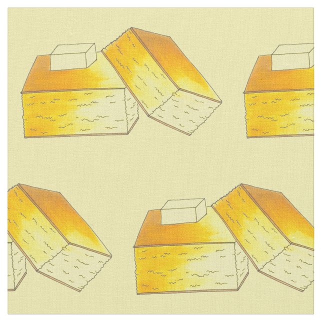 Södra Soul Food Cornbröd Maj Bread Butter Tyg (Närbild)