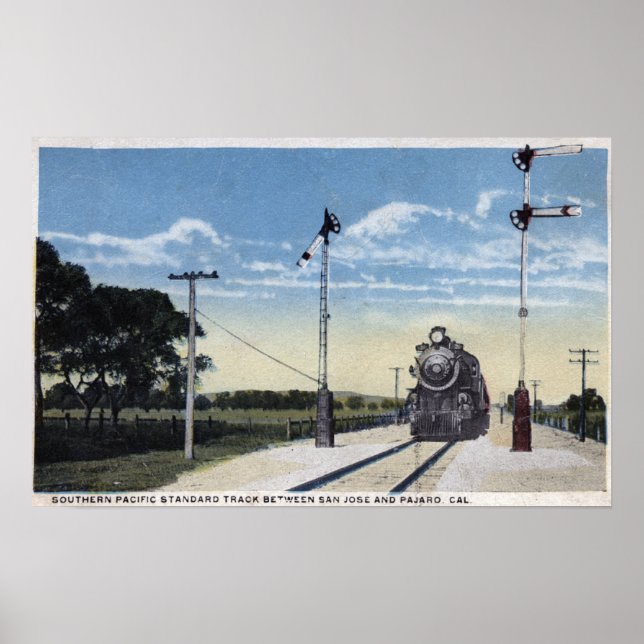 Södra Stillahavsjärnvägen - Pajaro Poster (Framsidan)