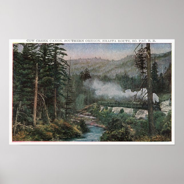 Södra Stillahavsjärnvägen Poster (Framsidan)