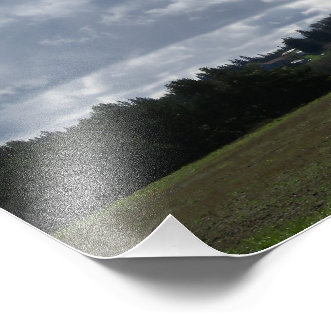 Södra Stillahavsområdet Fototryck (Hörn)