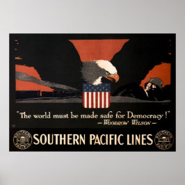Södra Stillahavsområdet Linjer Amerikanska Krig-jä Poster