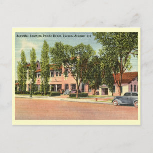 Södra Stillahavsområdet, Tucson, AZ-Vintagen Vykort