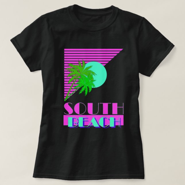 Södra strand80-tal t shirt (Design framsida)