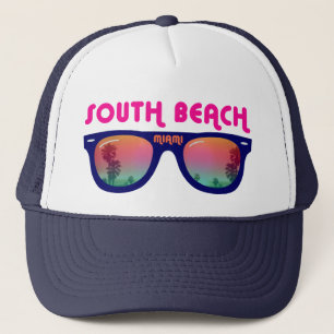 Södra strand Miami Truckerkeps