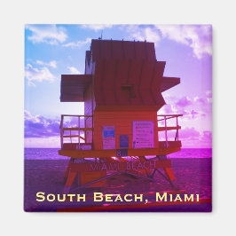 Södra stranden, Miami Lifeguard stand (Ocean Räddi Magnet