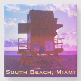 Södra stranden, Miami Lifeguard stand (Ocean Räddi Stenunderlägg