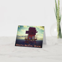 Södra stranden, Miami Lifeguard stand (Ocean Räddi