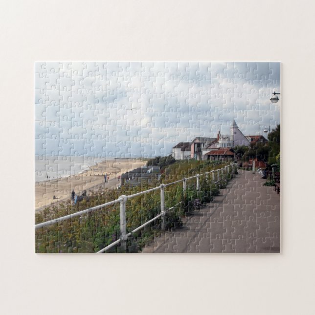Södra stranden och strandpromenad pussel (Horisontell)