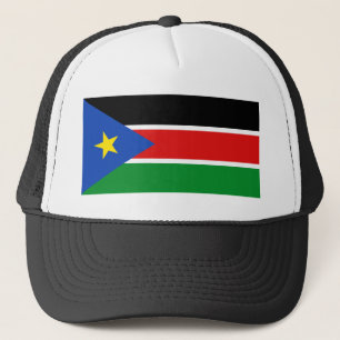 Södra Sudan flaggahatt Keps