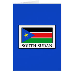 Södra Sudan Hälsningskort