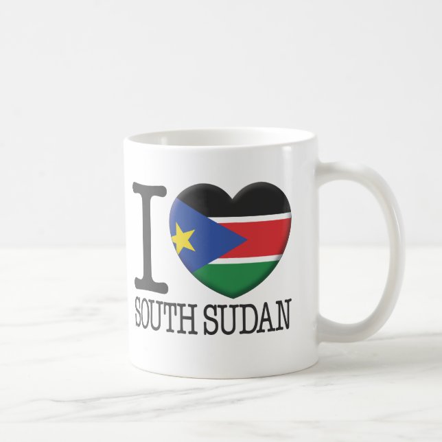 Södra Sudan Kaffemugg (Höger)
