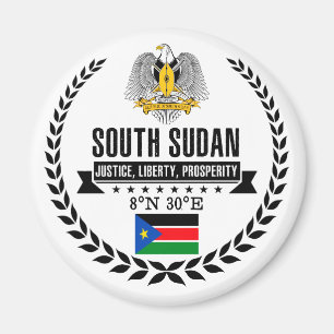 Södra Sudan Magnet