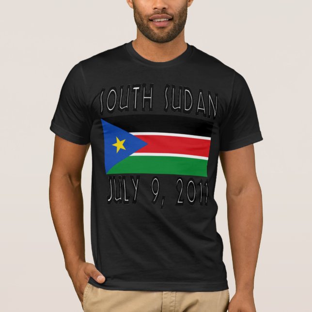 Södra Sudan Tshirt Tee (Framsida)