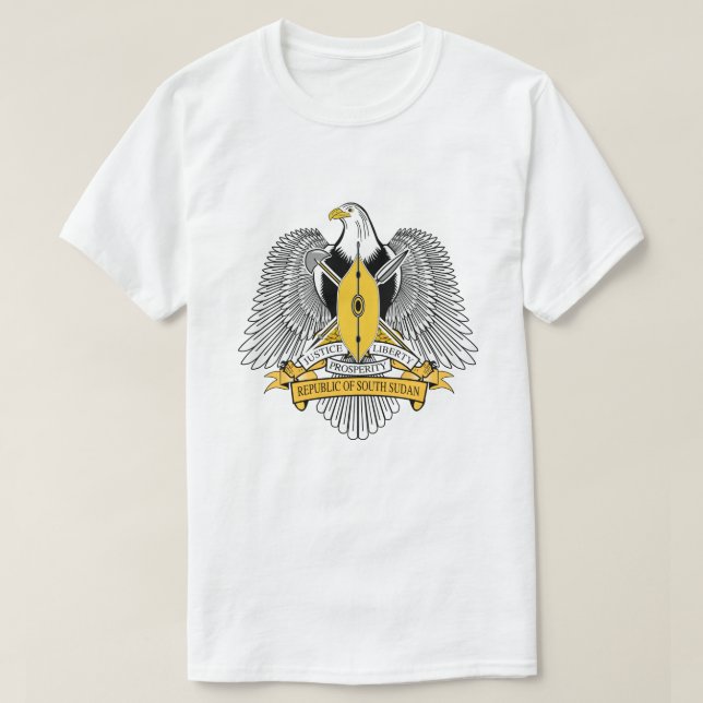 Södra Sudan vapensköldT-tröja Tröja (Design framsida)