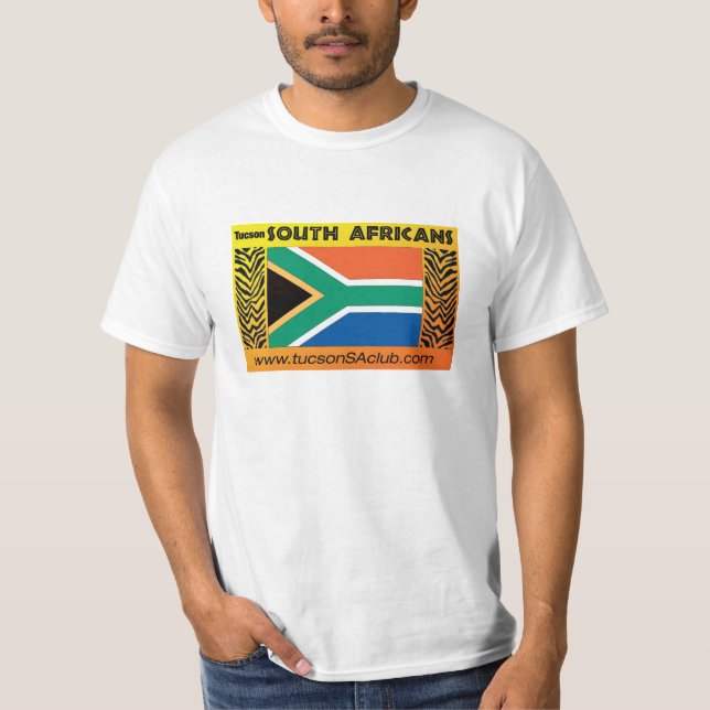 Södra Tucson - afrikansk klubbofficiellT-tröja T Shirt (Framsida)