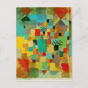 Södra (tunisiska) trädgårdar vid Paul Klee Vykort