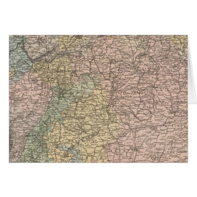 Södra Tysklandare Hälsningskort (Framsidan Horizontal)