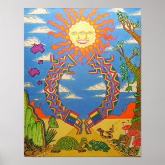 Södra Väster Vision-fråga Poster