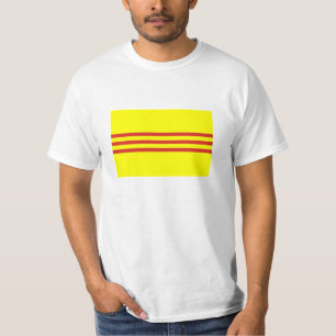 södra vietnam etnisk flagga t-shirt