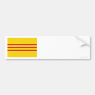 Södra Vietnam flagga Bildekal