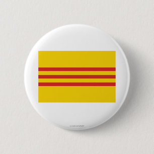 Södra Vietnam flagga Knapp