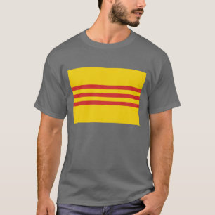 Södra Vietnam flagga Tee Shirt