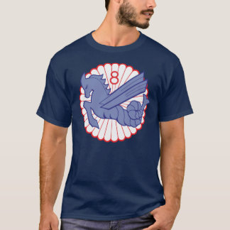 södra vietnam luftburen 8th bataljon t-shirt