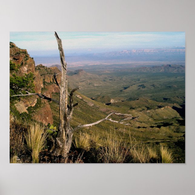 Södra Vista - Big Bend, Texas Poster (Framsidan)